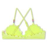Neon Green Scalloped Bikini