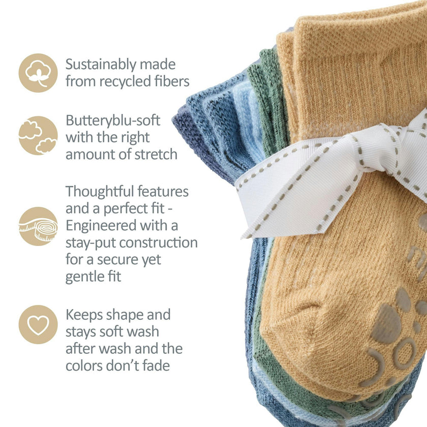 ZURI 5-Pack Baby & Toddler Socks