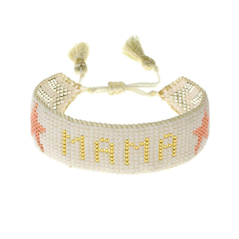 MAMA Stars Beaded Bracelet