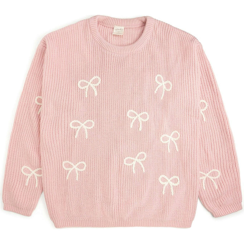 All Over Bows Women's Sweater
