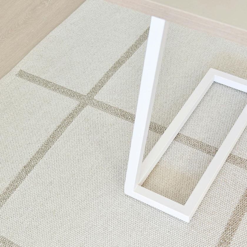 Rug ADA White/Stone Met. 6 x 8.5 ft