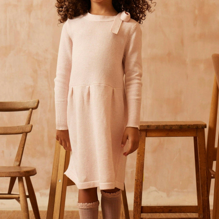 Bow Tie Dress | Blush