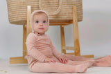 Rattle Print Onesie Pink