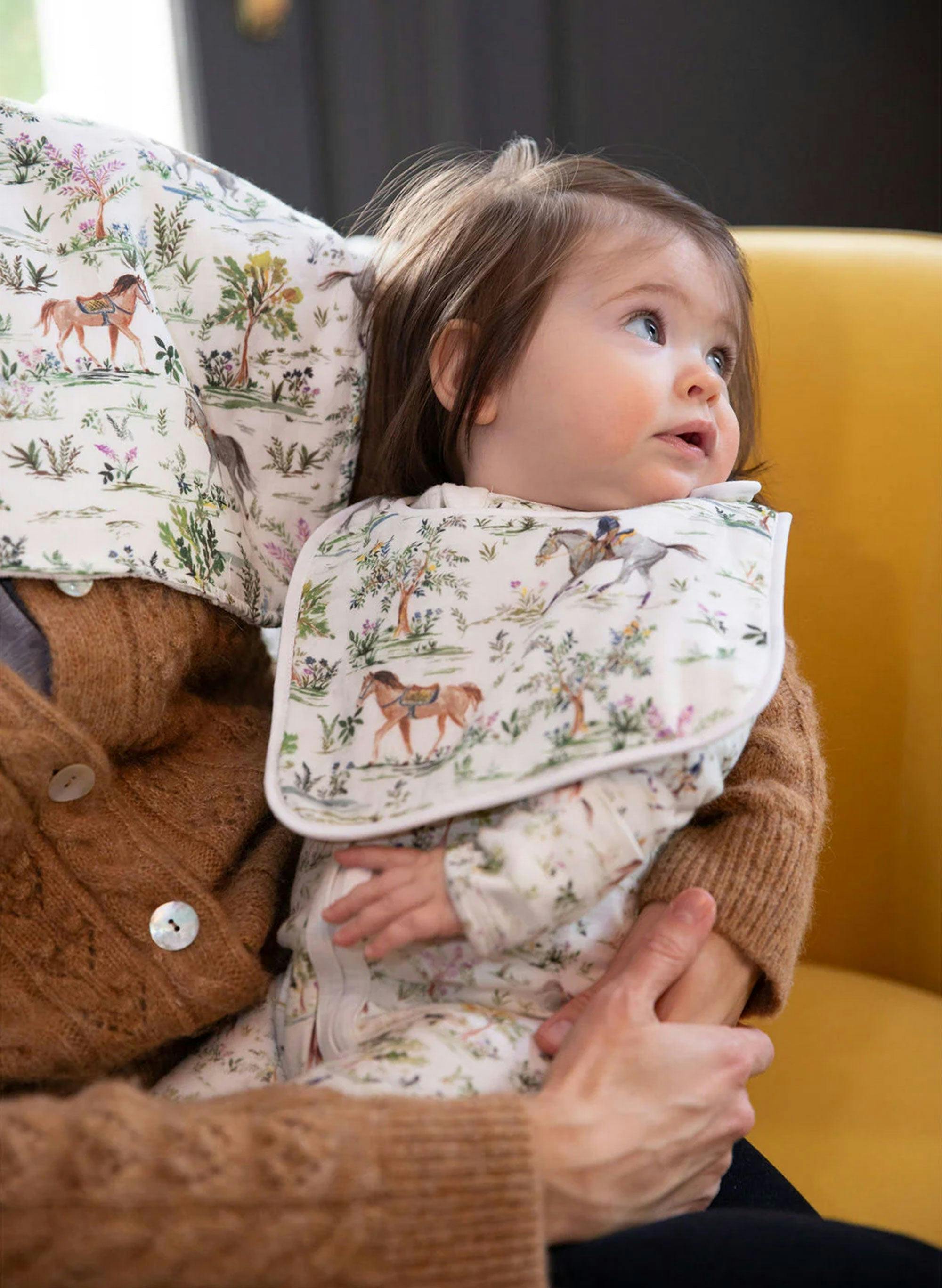 Baby Essentials Bib & Burp Set - Hunter Pace