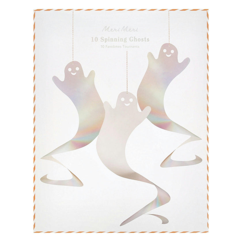 Spinning Ghost Decorations