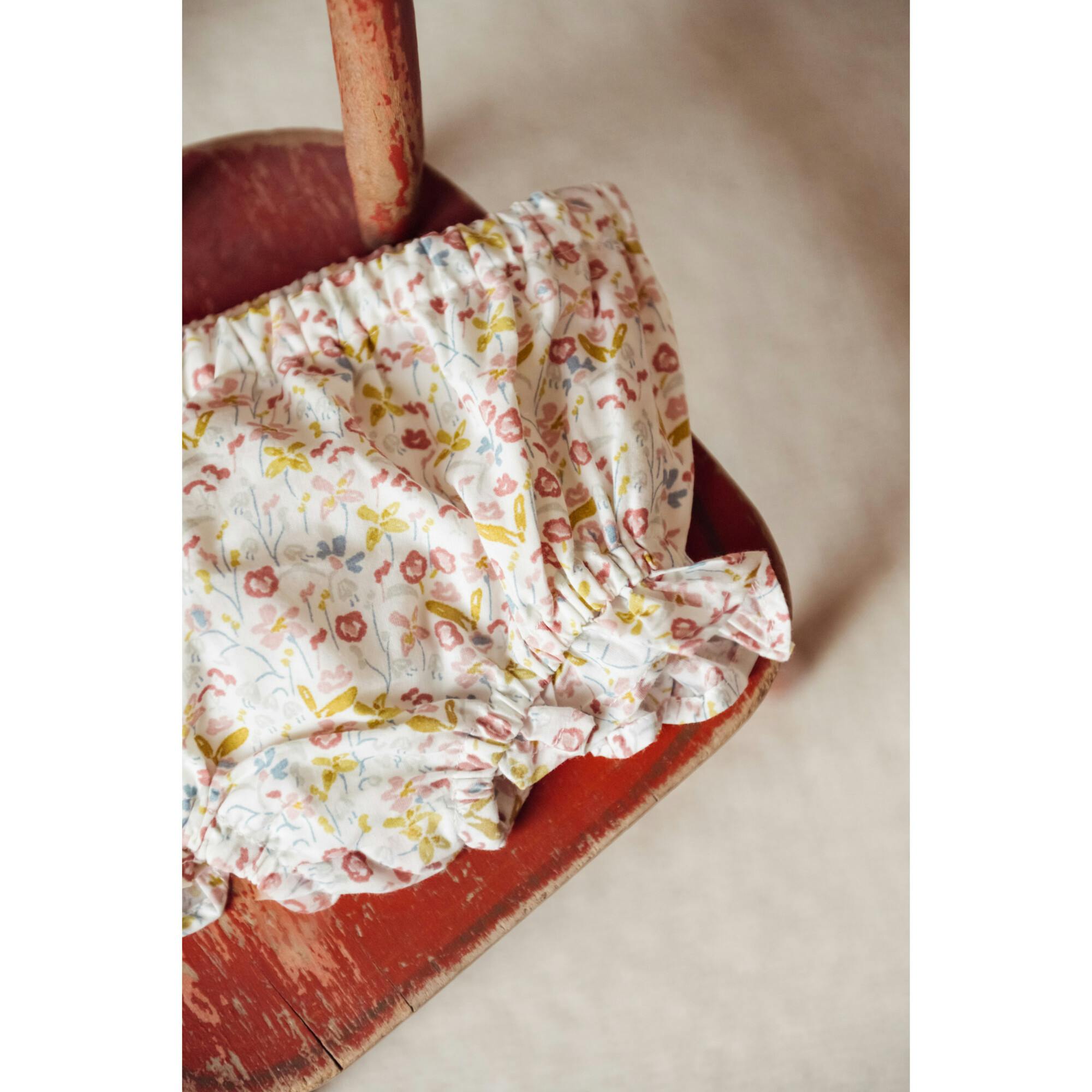 Ruffle Bloomer, White