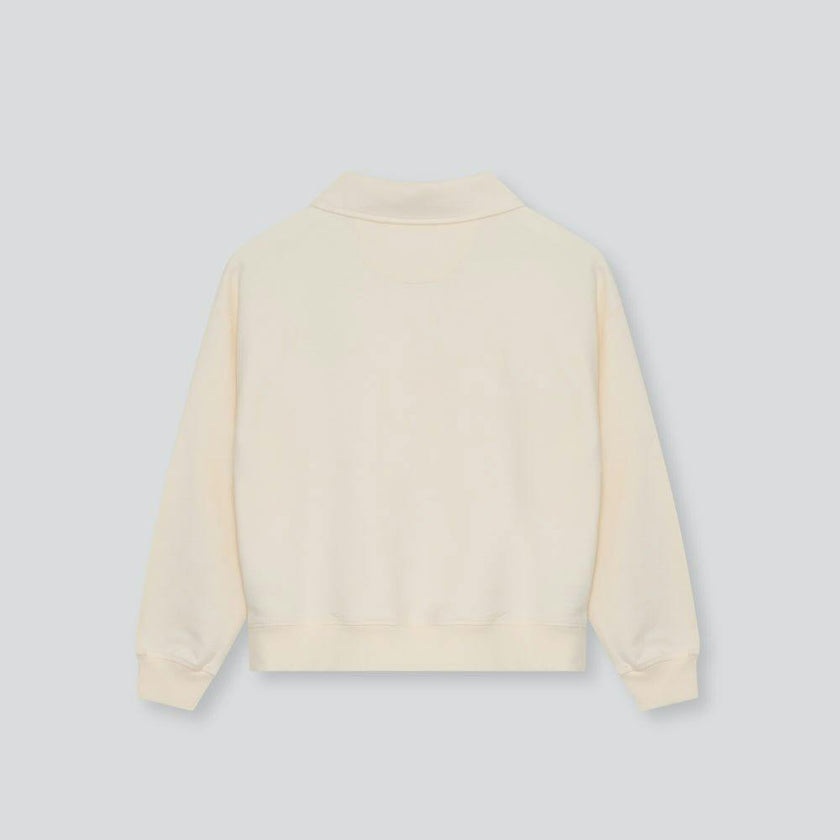 TNS Logo Teen Polo Ecru
