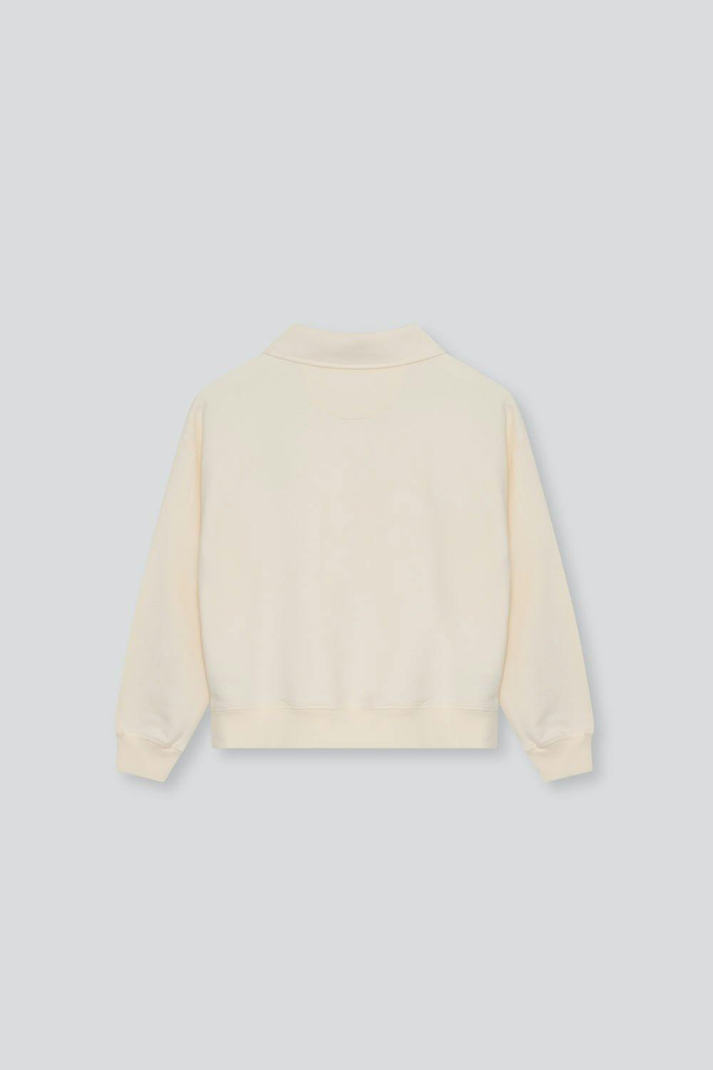 TNS Logo Teen Polo Ecru
