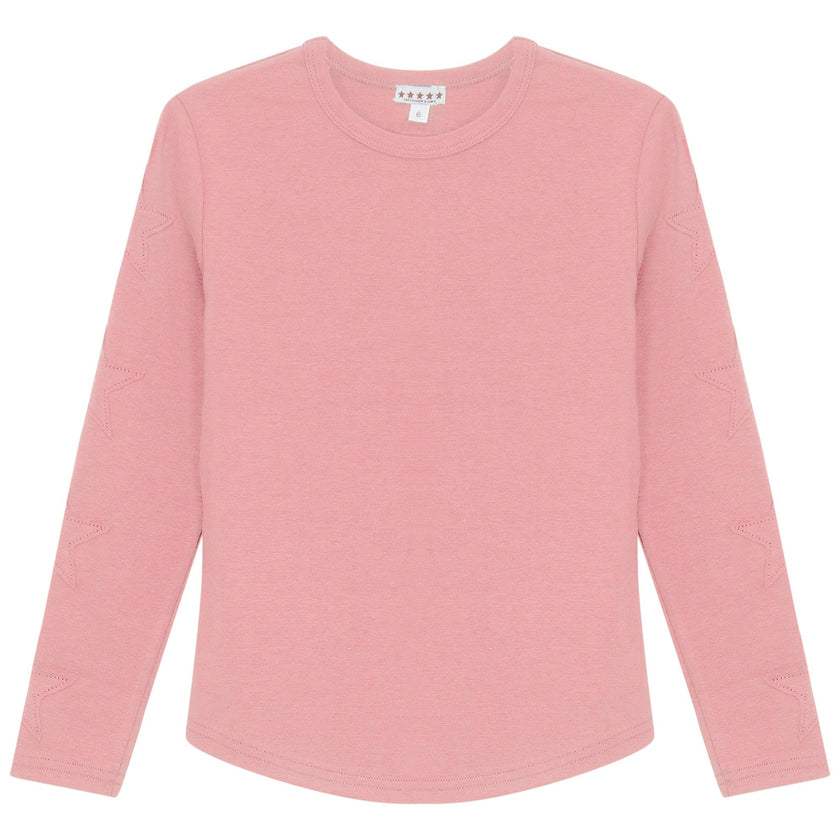 Stars Applique Rib Top