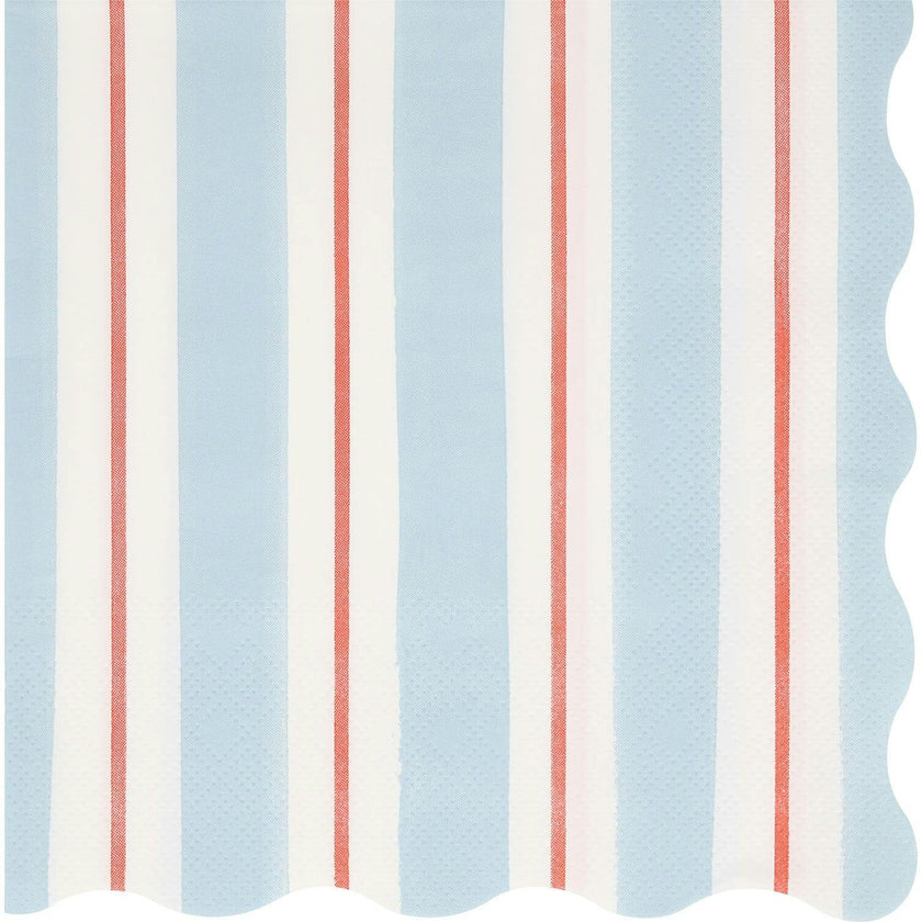 Preppy Stripe Large Napkins