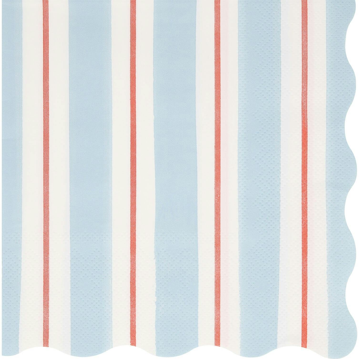 Preppy Stripe Large Napkins