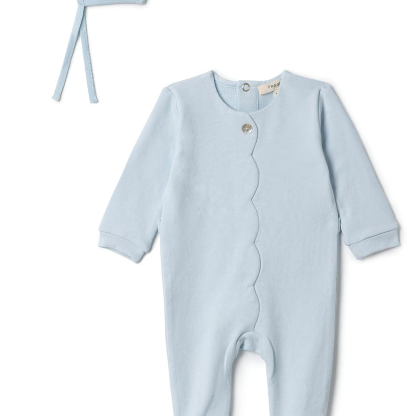 Cotton Scallop Onesie