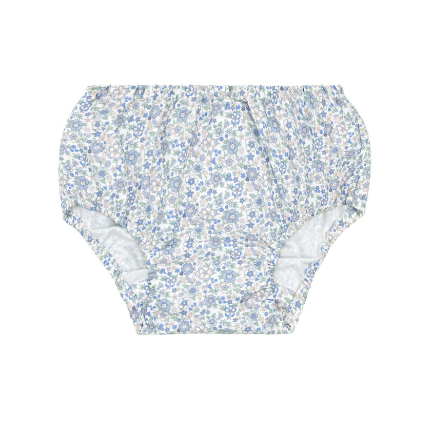 baby slate floral diaper cover