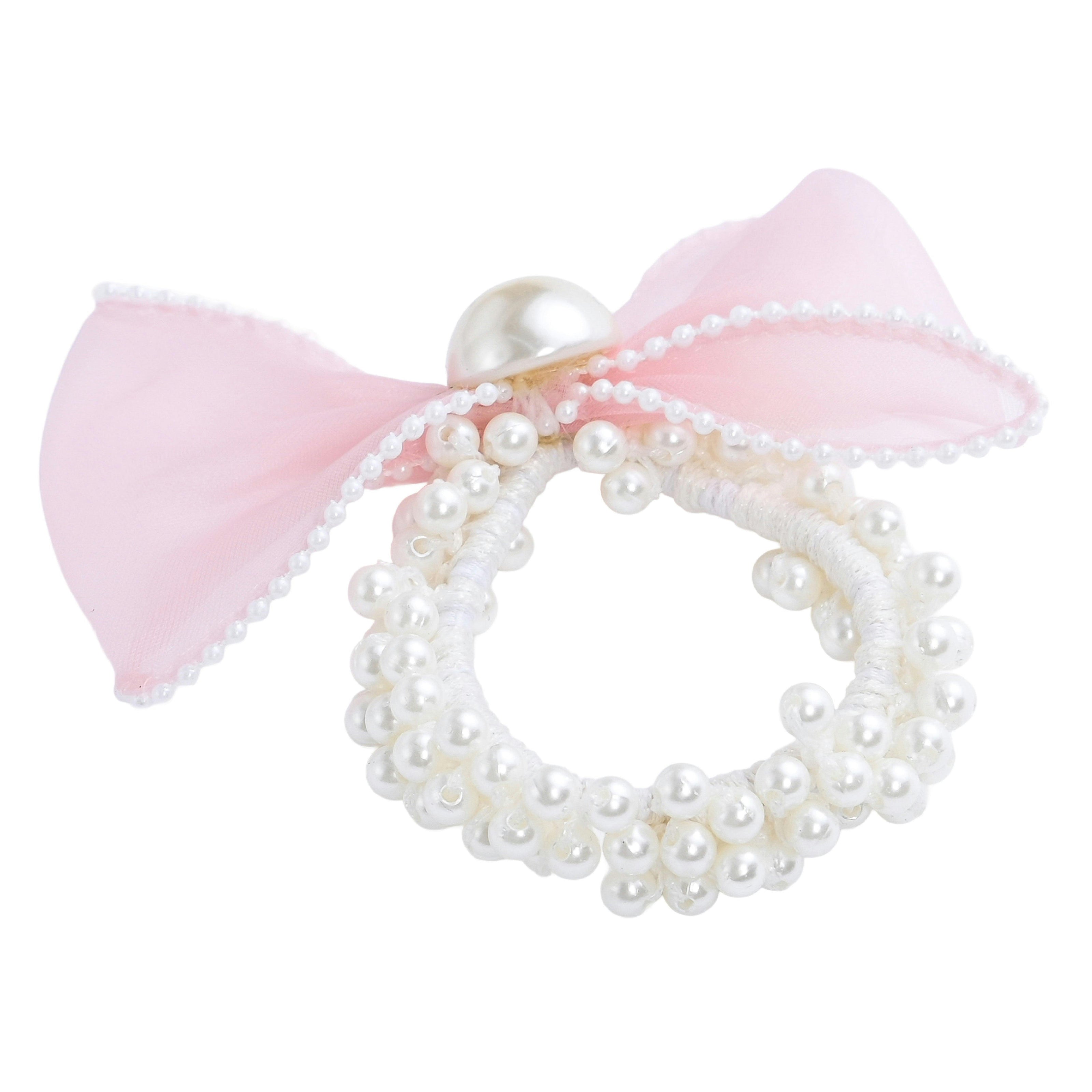 Sheer Bow Scrunchie Set