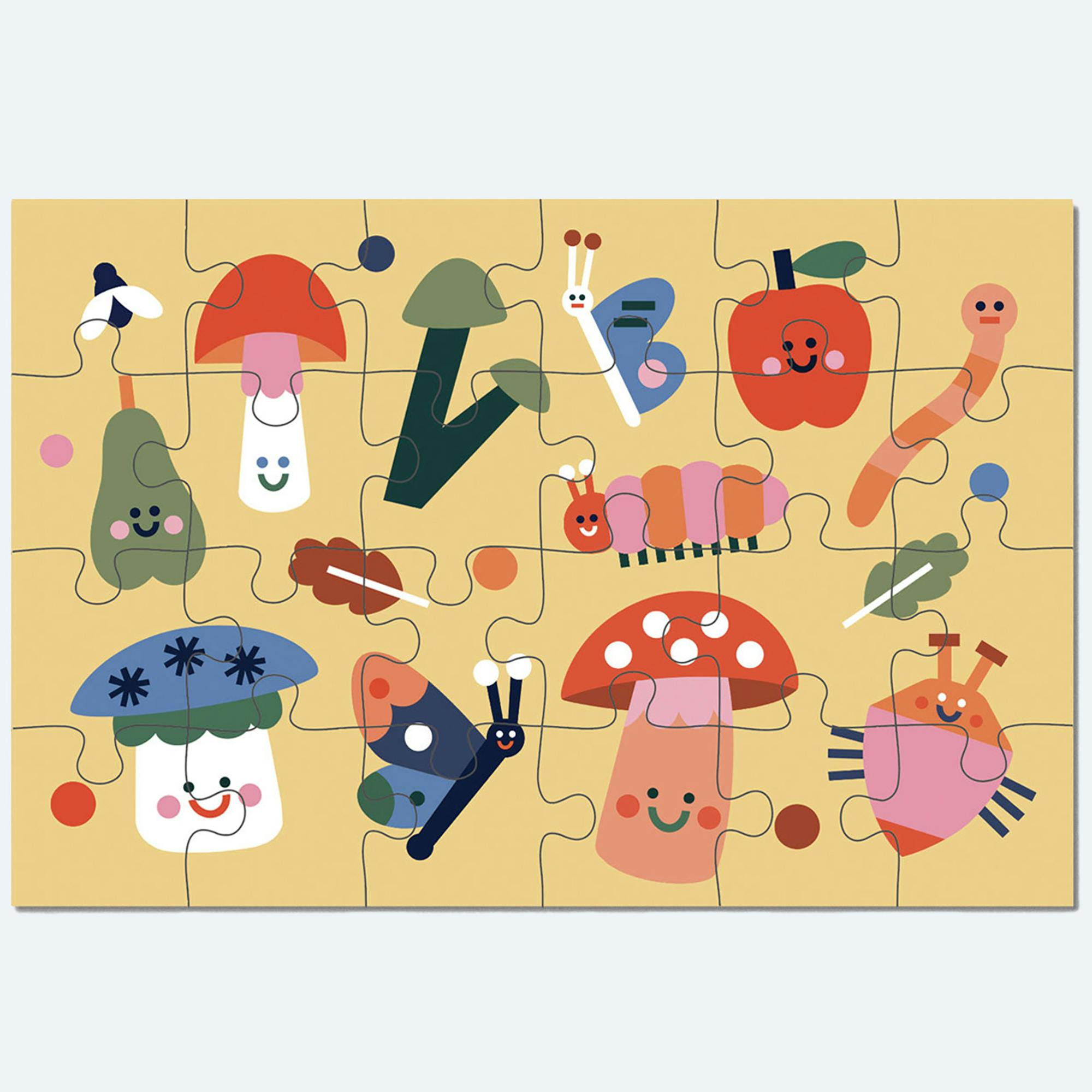 JOS: 24 Piece Puzzle - Creepy Crawlies
