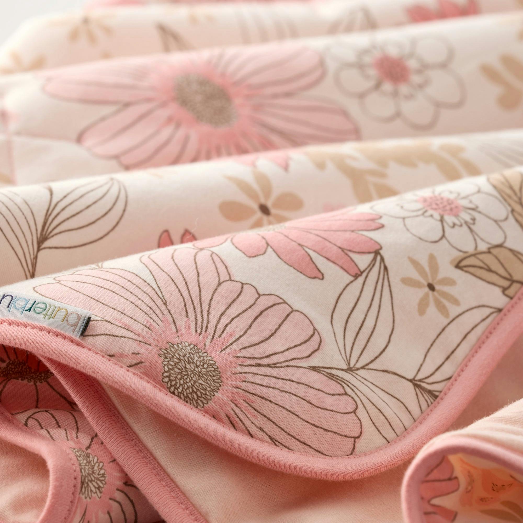 QUINN Reversible Light Weight Quilted Baby Blanket
