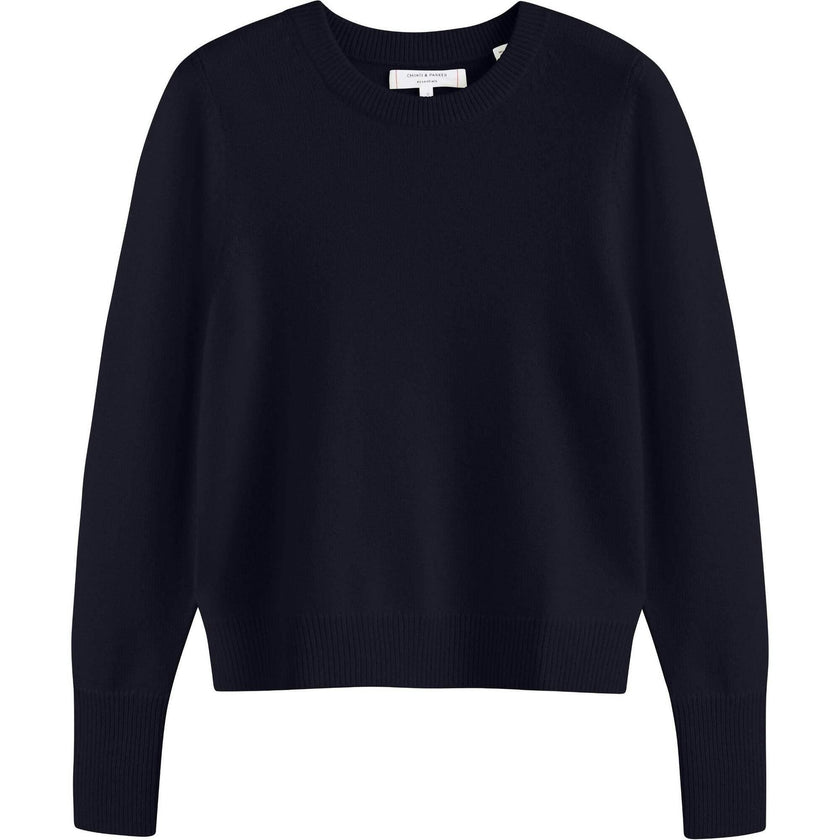 Pure Cashmere Cropped Sweater