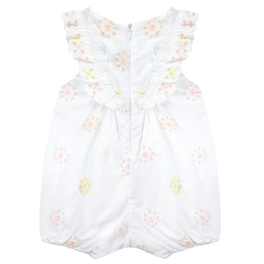 TARTINE ET CHOCOLAT Ruffled Floral Romper