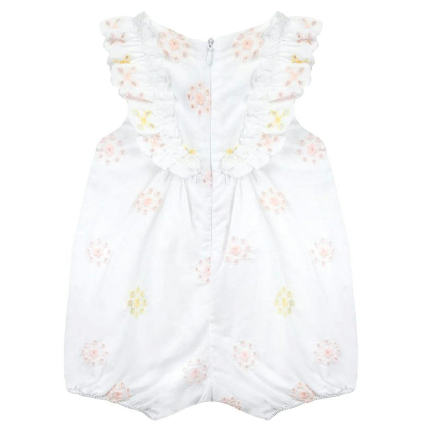 TARTINE ET CHOCOLAT Ruffled Floral Romper