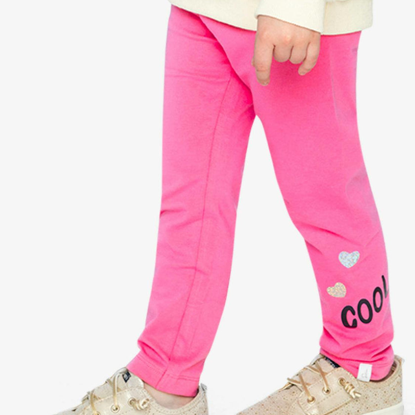 Organic Cotton Leggings Pink