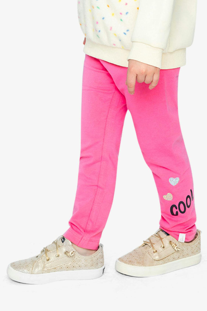 Organic Cotton Leggings Pink
