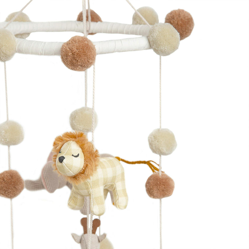 Kendi Safari Animal Nursery Ceiling Hanging