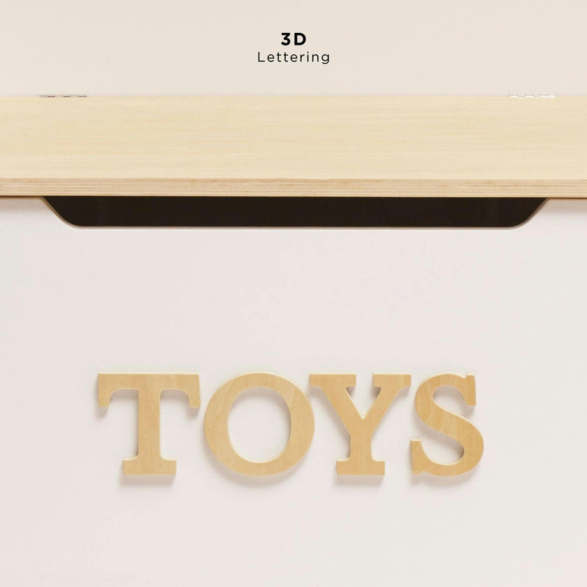Classic Wooden Toy Chest