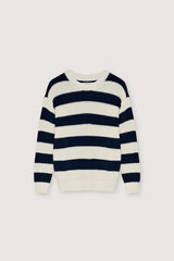 Musa Woman Jumper Summer Midnight Knit Stripes