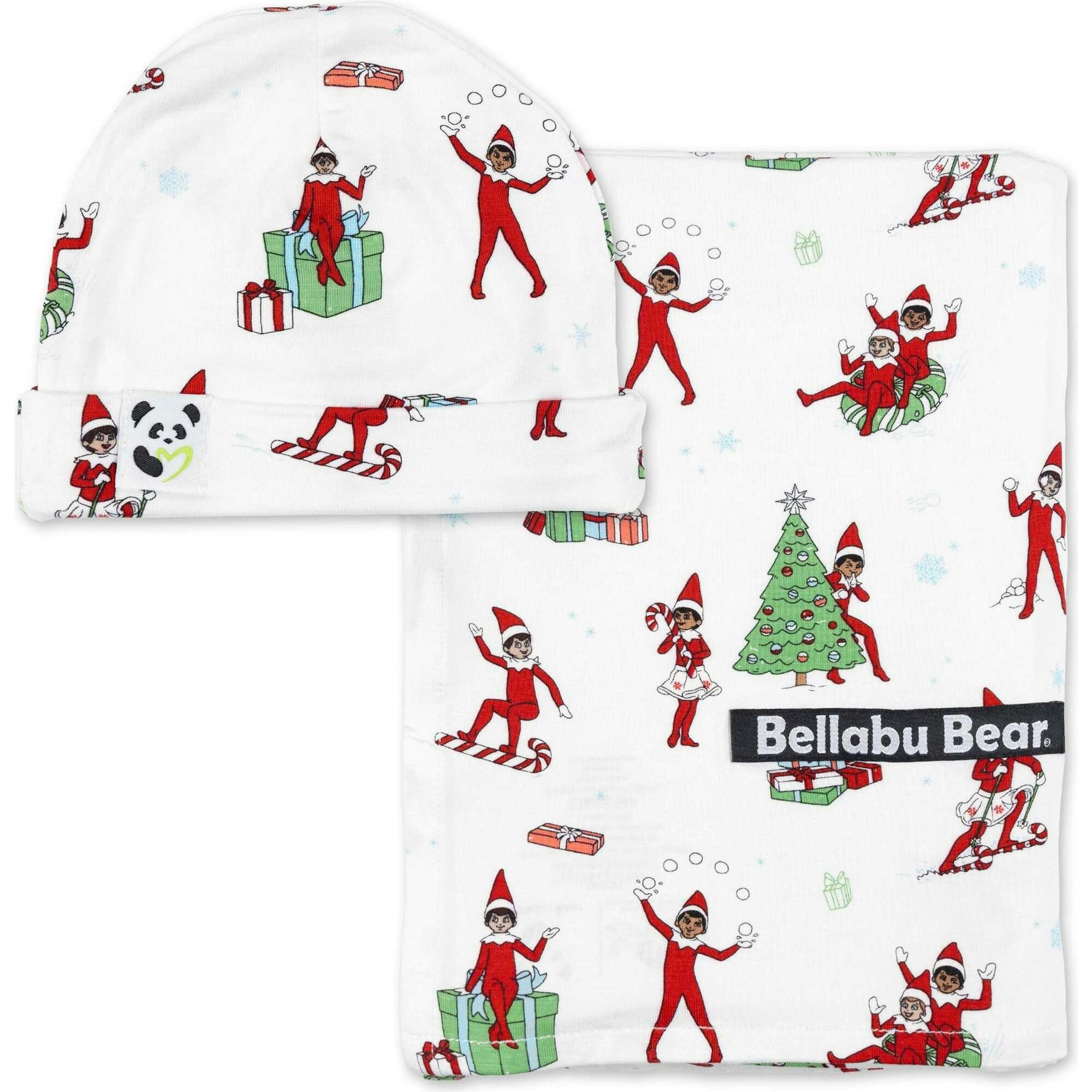 The Elf On The Shelf Bamboo Swaddle & Beanie Set