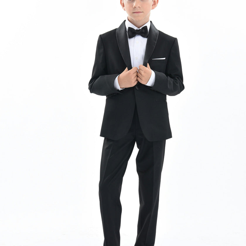 Black Shawl Lapel Suit
