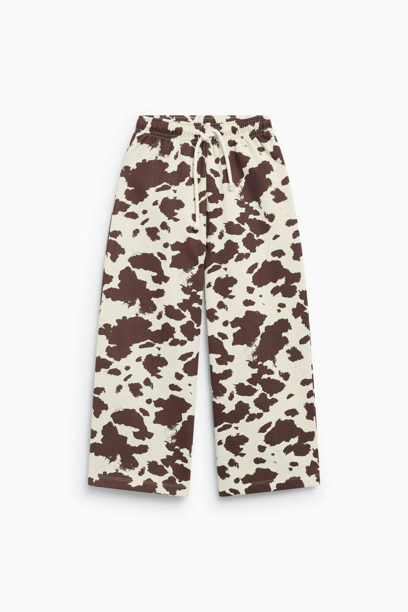 TNS Logo Jogging Cow Print