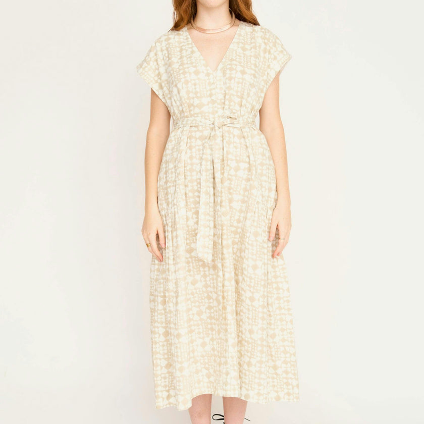 Oaxaca Dress in Sandcastle