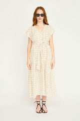Oaxaca Dress in Sandcastle