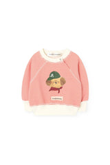 Striped Jackal Sweatshirt for baby
