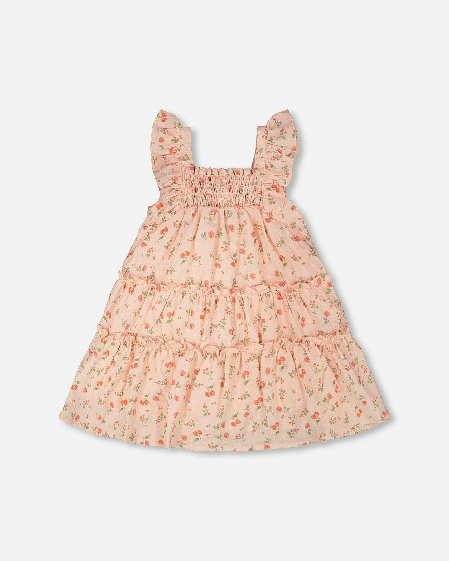 Multi-Tiered Dress With Smocking