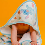 Premium Baby Knit Hooded Towel - Disney Stitch Dreamsicles