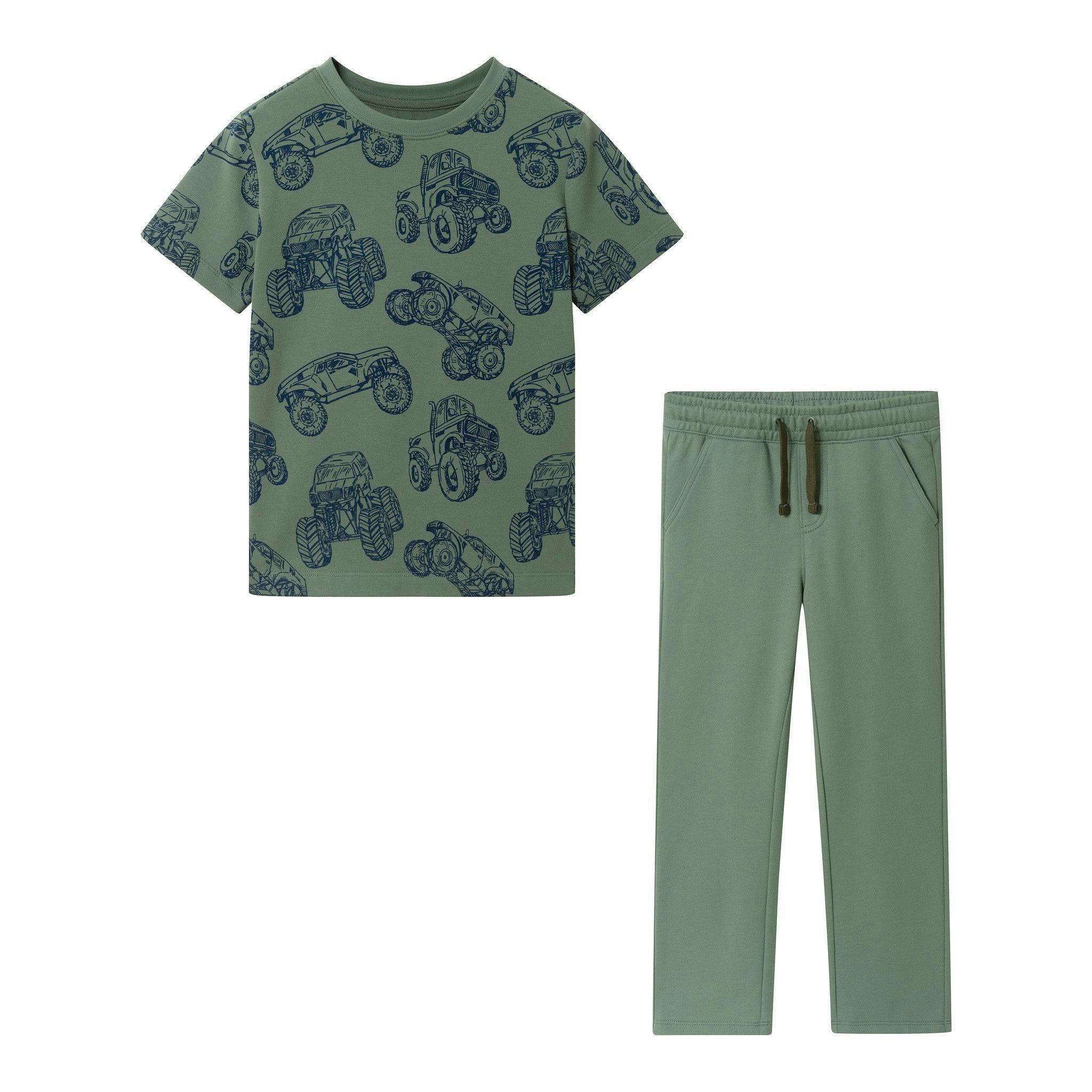 Boys Graphic Tee & Jogger Set | Monster Truck