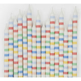 Multi Stripe Candles