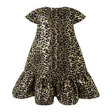 Leopard Damask Party Dress