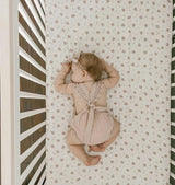 Evie Floral Muslin Crib Sheet