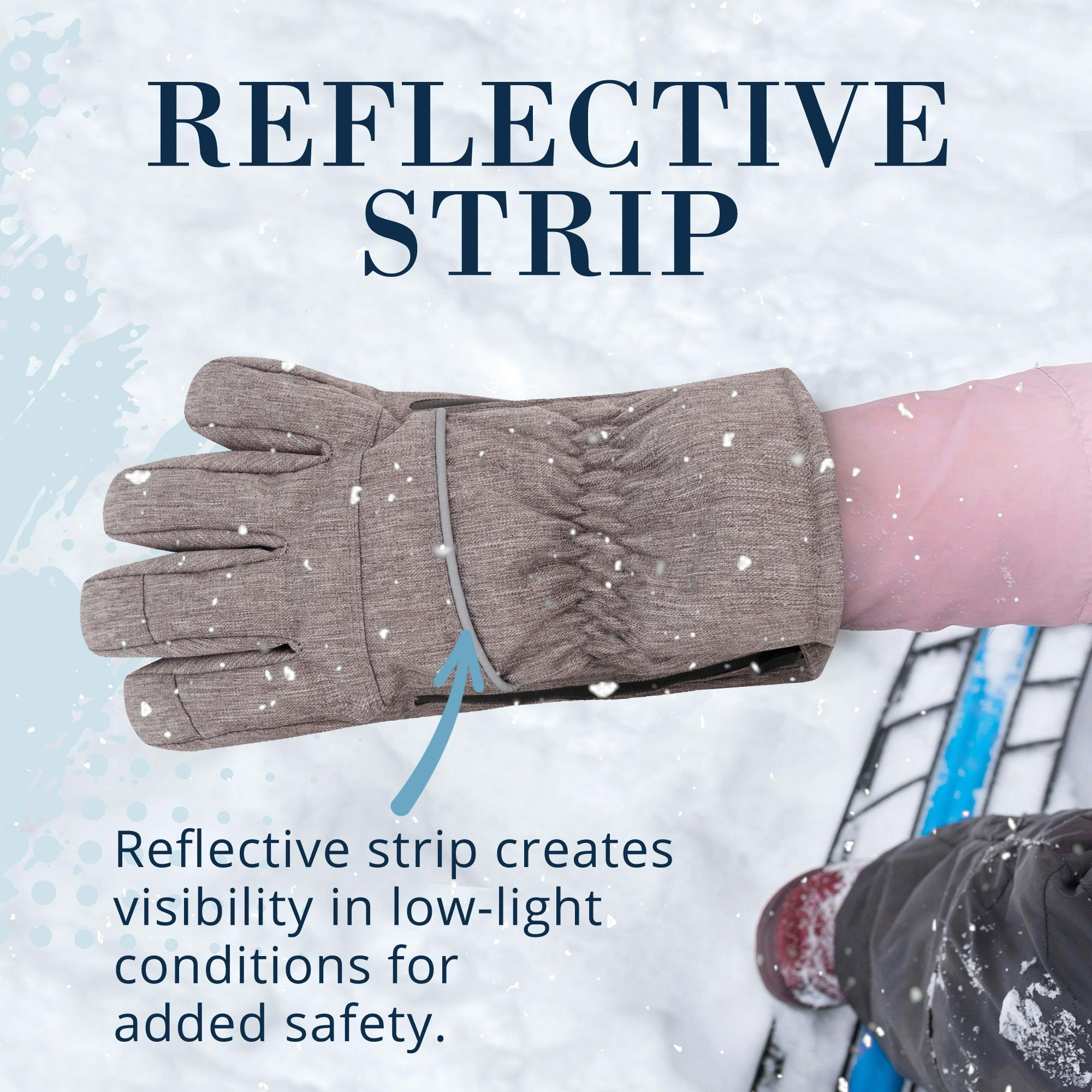 Winter & Ski Glove powered by ZIPGLOVE™ TECHNOLOGY