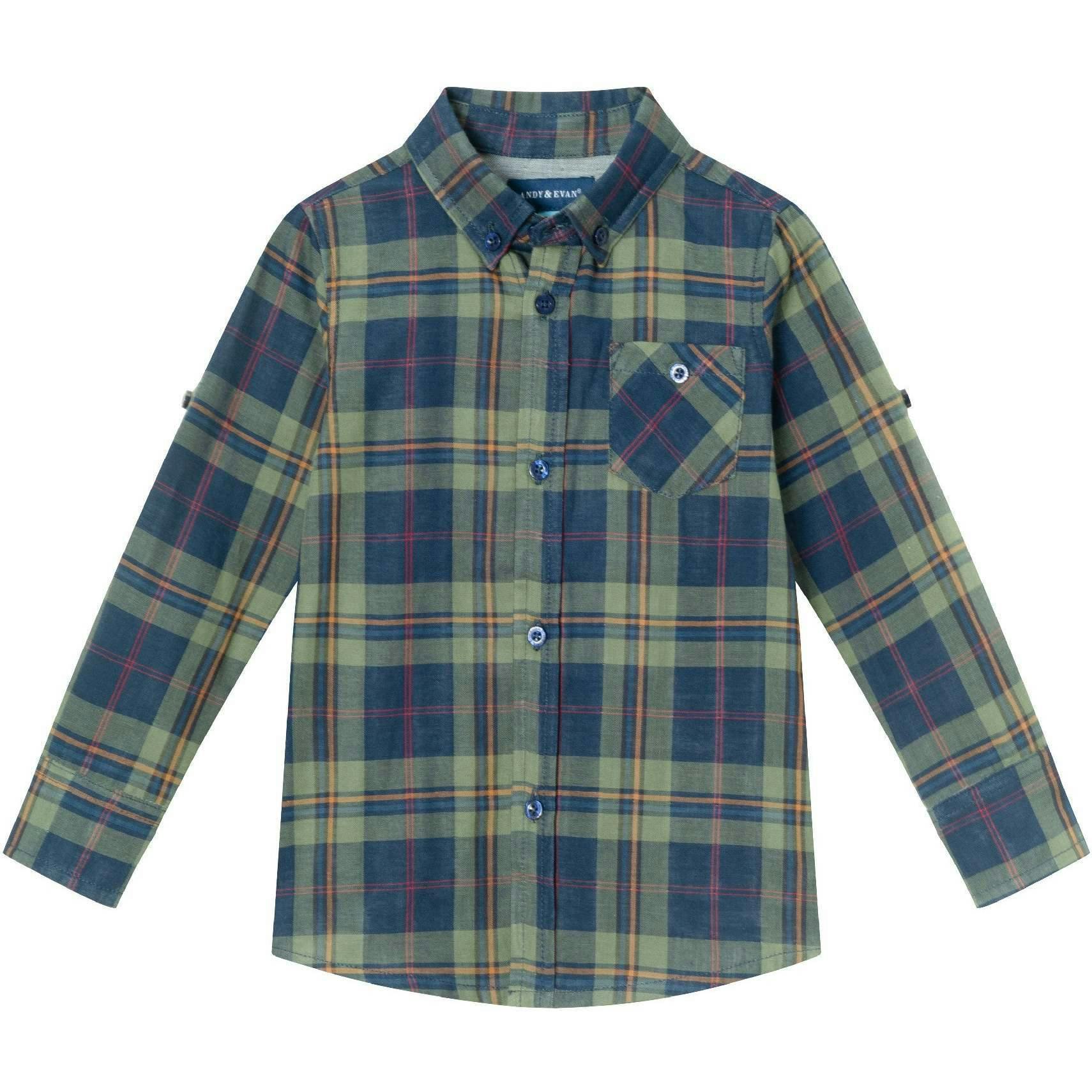 Kids Boys Buttondown Twofer Shirt