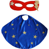 Superhero Star Power Cape Set, Blue