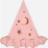 Pink Witch Hat Plates