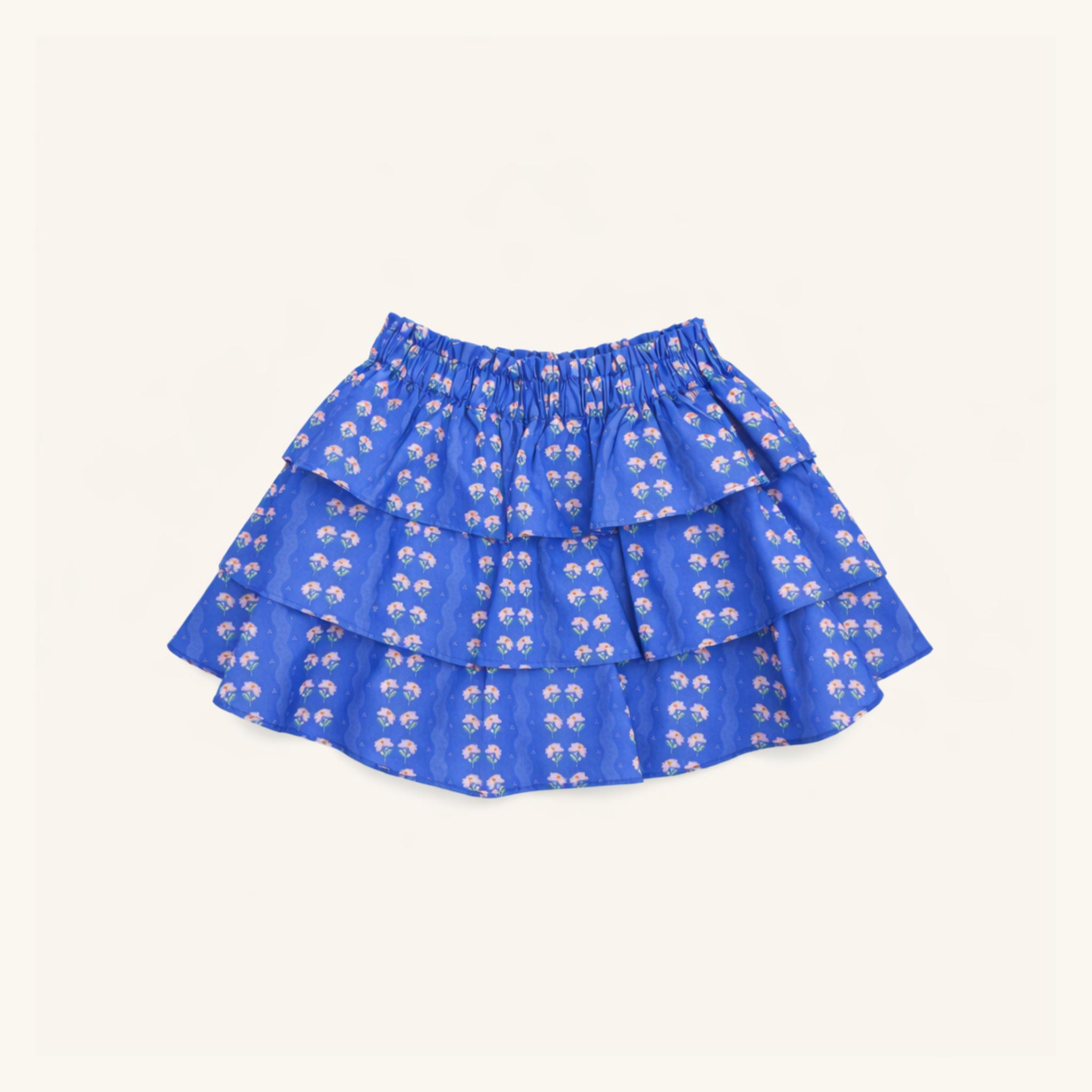 Ruffle Skirt in Floral