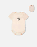 Evolutive Organic Cotton Jersey Onesie