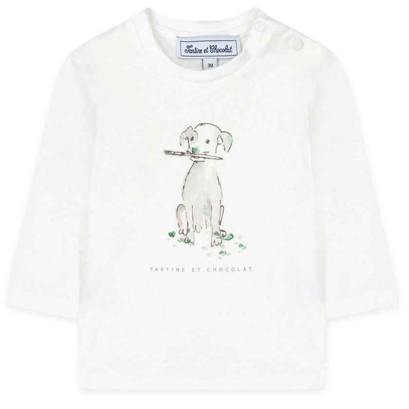 Baby Painter Shoulder Button T-Shirt