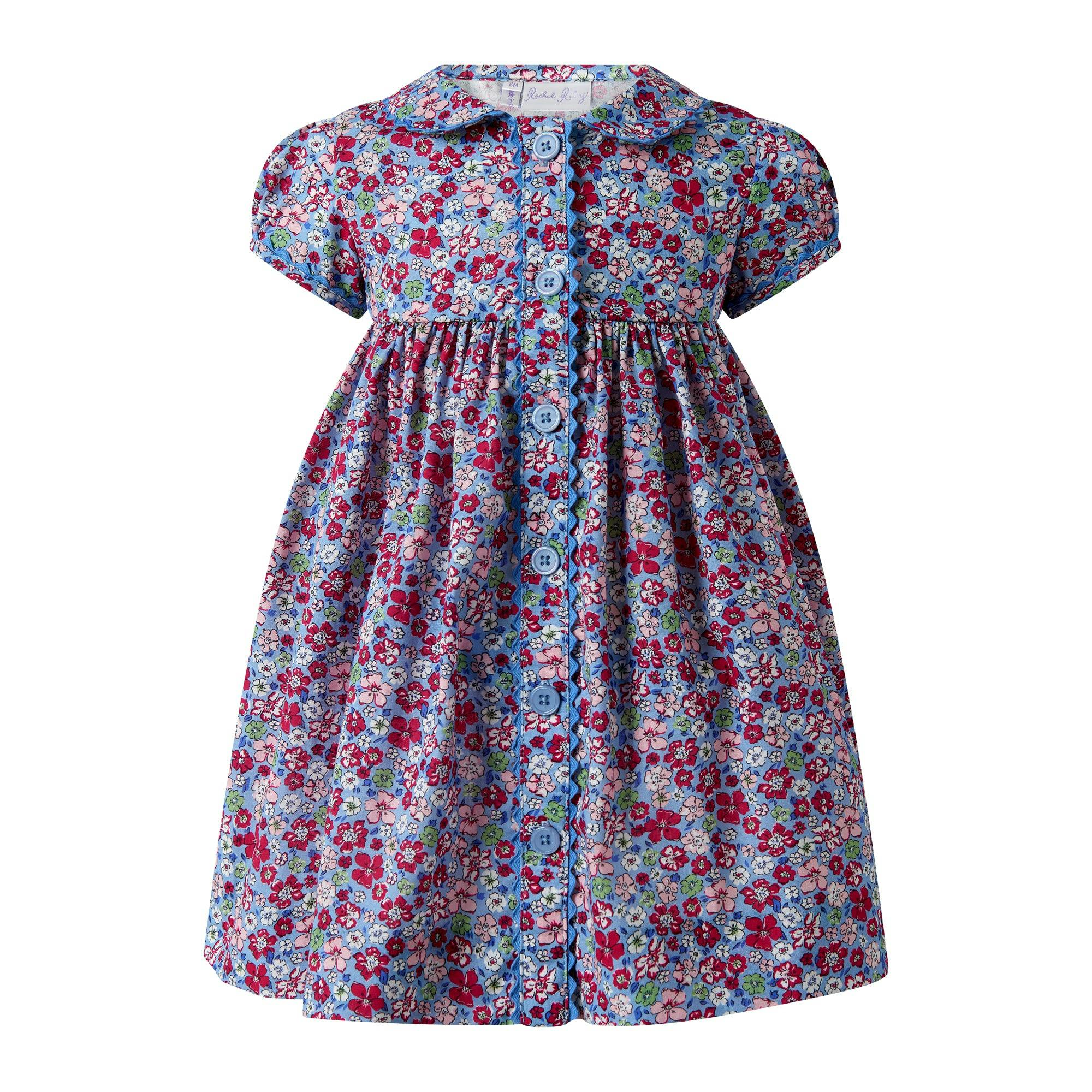 Country Garden Button-Front Dress & Bloomers