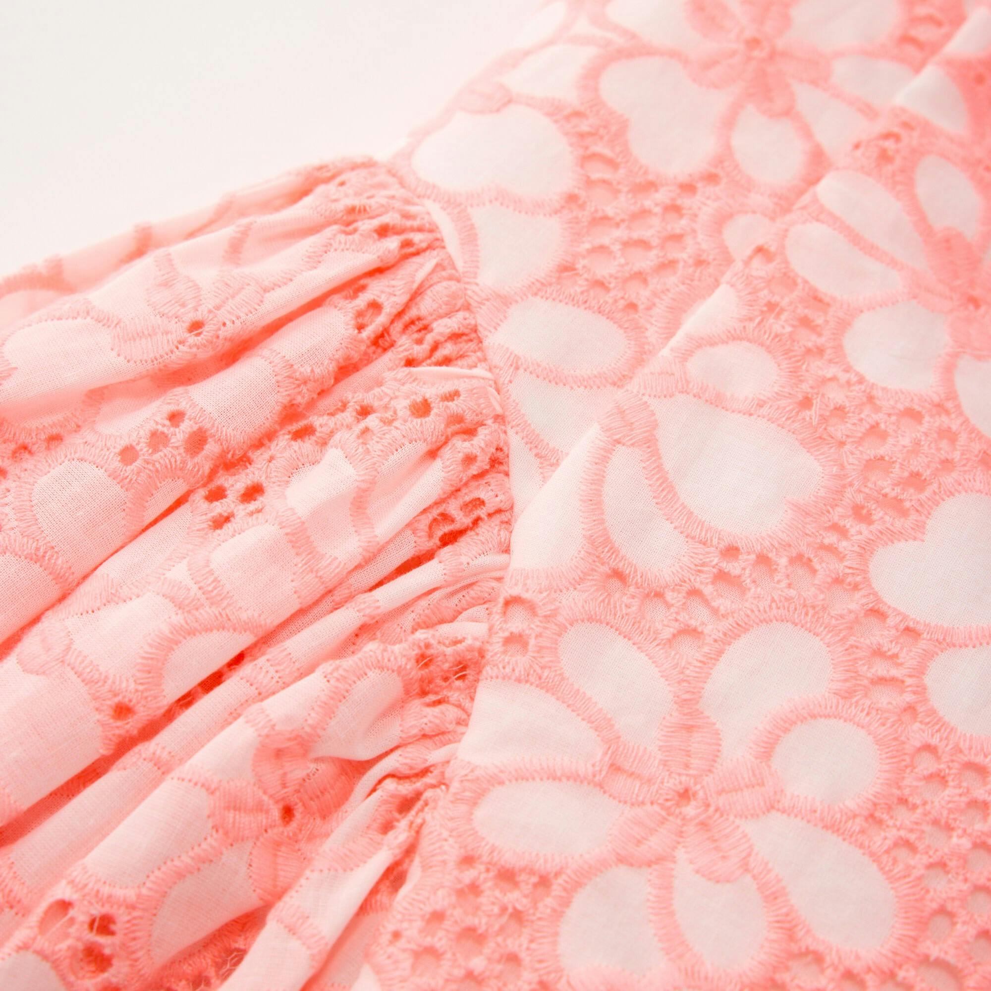 Holly Cotton Embroidered Mini Dress