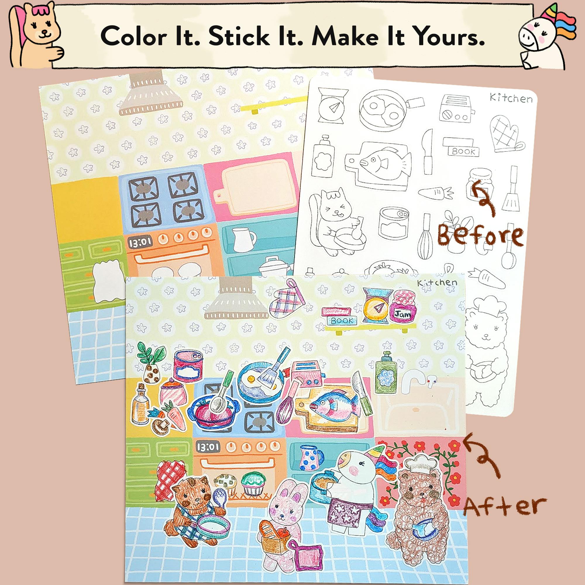 Sweet Home Storytelling Sticker Kit
